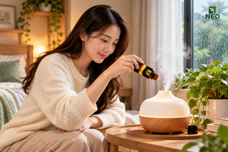 Sử dụng tinh dầu đúng cách và các lưu ý cần nhớ khi sử dụng tinh dầu