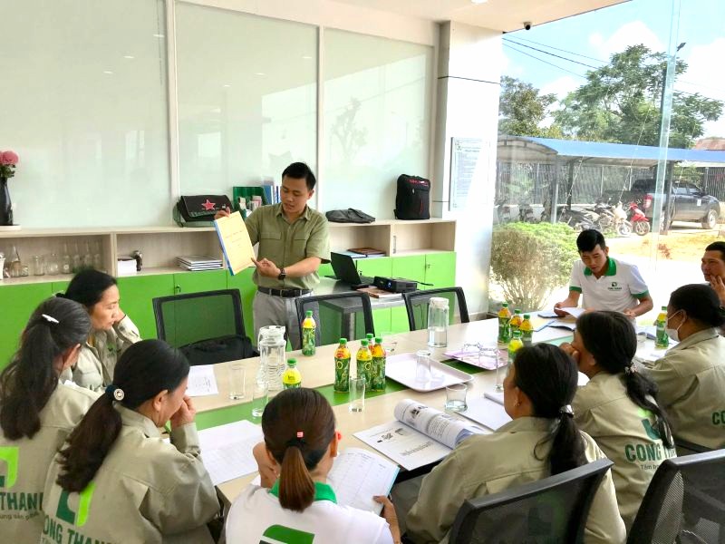 Tập huấn đào tạo trồng vùng nguyên liệu chuẩn VietGAP