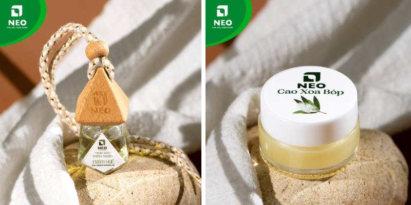 Các dạng sản phẩm khác của tinh dầu tràm Huế NEO