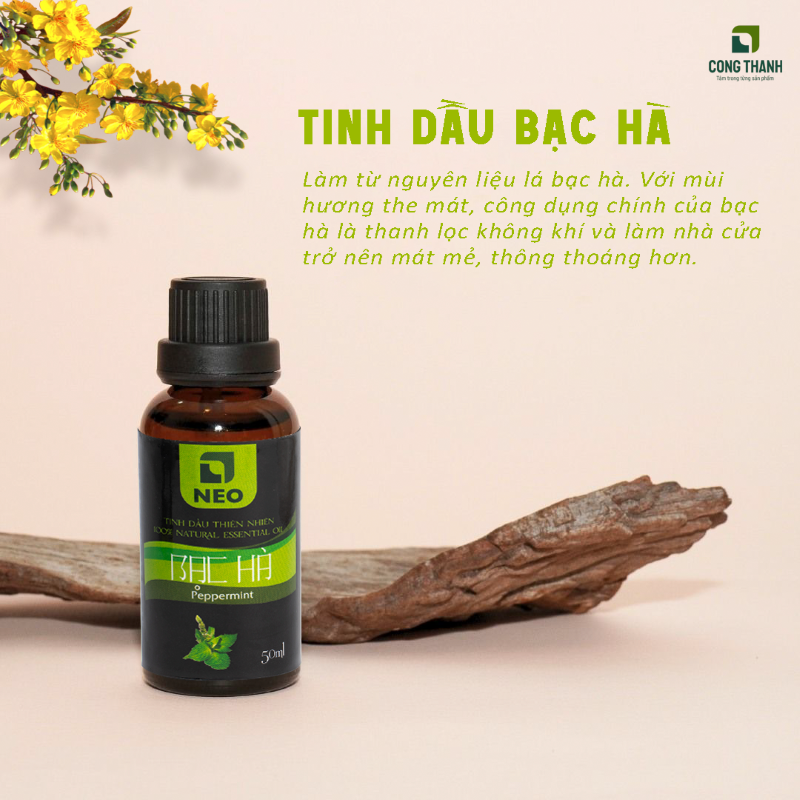 Tinh dầu Bạc hà Công Thành 