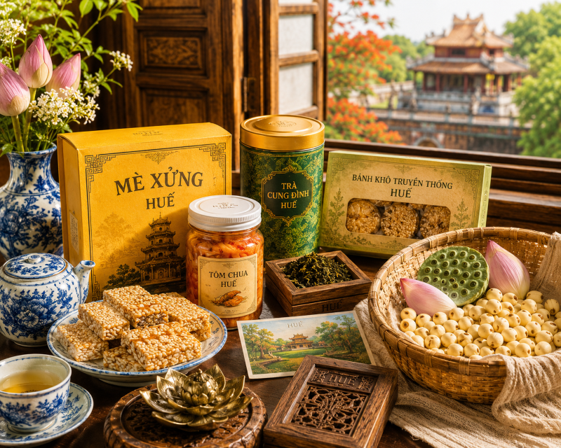 Hình minh họa: Các loại đặc sản truyền thống của Huế