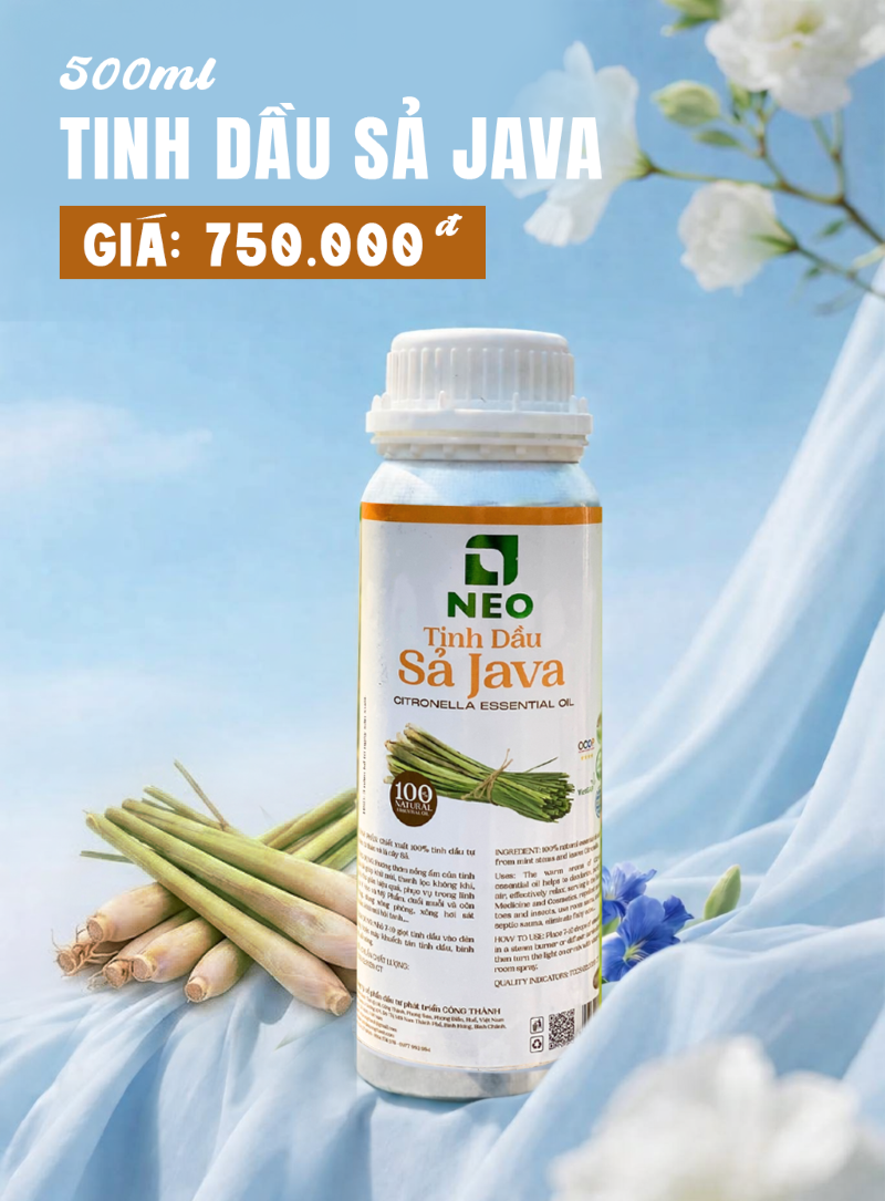 Tinh dầu Sả Java