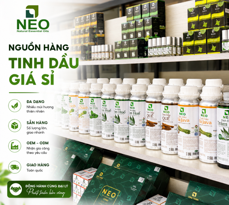 Tinh dầu giá sỉ NEO - Công Thành