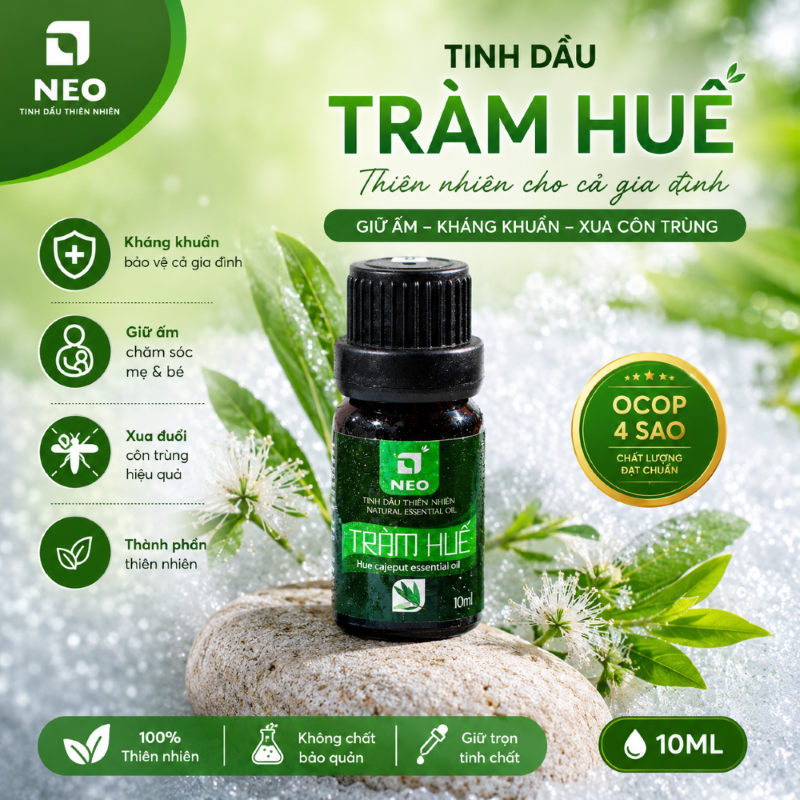 Tinh dầu tràm Huế NEO dòng cao cấp