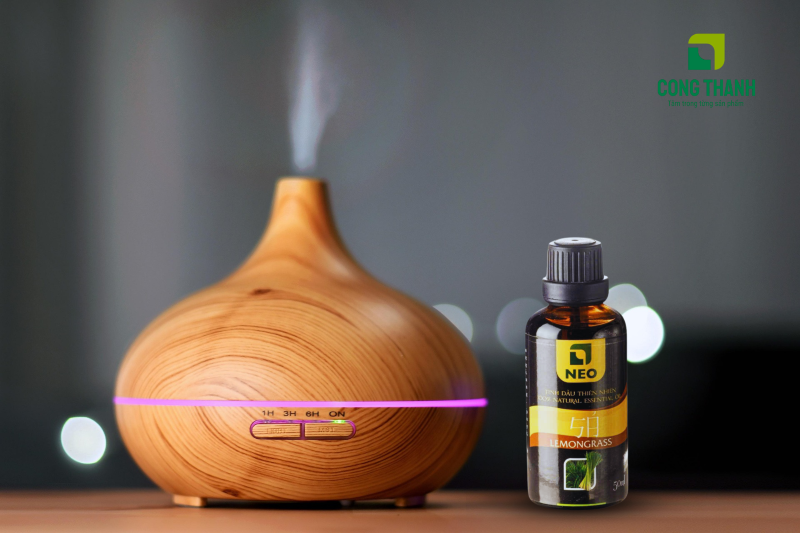 Phương pháp xông tinh dầu Sả chanh cho ngành dịch vụ