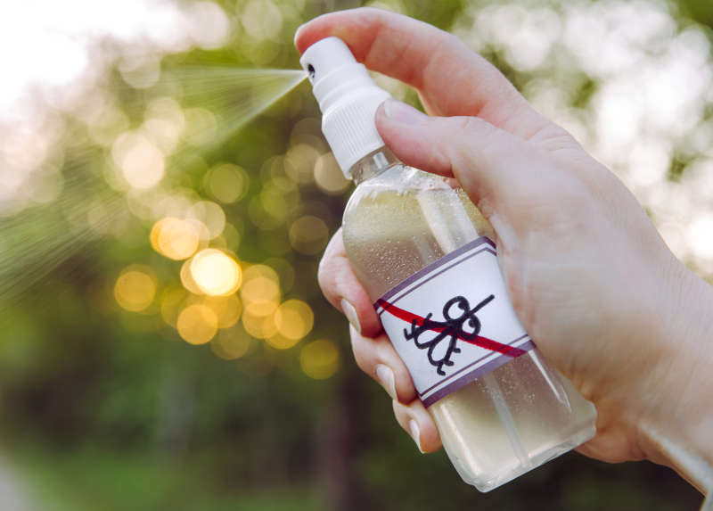 Tác dụng xua đuổi côn trùng