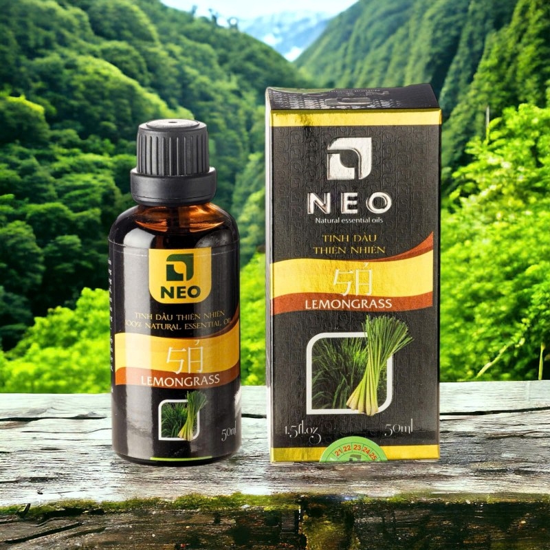 Tinh dầu sả Java 100% nguyên chất 