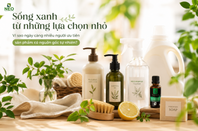 Sống xanh từ những lựa chọn nhỏ: Vì sao ngày càng nhiều người ưu tiên sản phẩm có nguồn gốc tự nhiên?