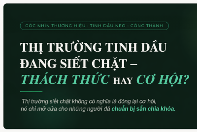 Thị trường tinh dầu đang siết chặt: Thách thức hay Cơ hội cho các Doanh nghiệp?