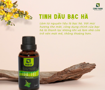 Tinh dầu bạc hà dùng để làm gì? Nguyên liệu quan trọng trong ngành sản xuất mỹ phẩm