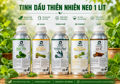 Tinh dầu giá sỉ NEO - Tinh dầu thiên nhiên sản xuất tại Việt Na