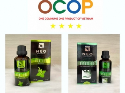 Tinh dầu NEO - Sản phẩm được chứng nhận OCOP 4 Sao