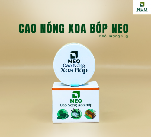 Cao nóng xoa bóp 20g