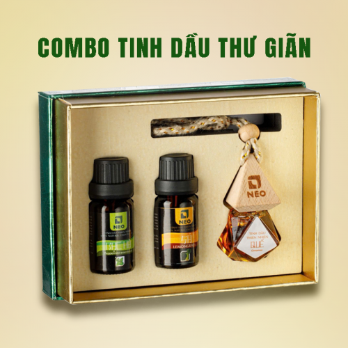 Combo tinh dầu thư giãn