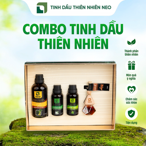 Combo tinh thiên nhiên dầu 4