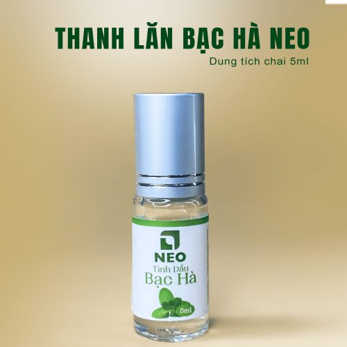 Thanh lăn tinh dầu bạc hà