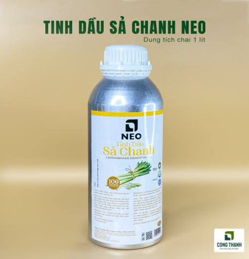 Tinh dầu sả chanh thiên nhiên 1 lít